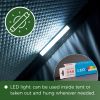 Trustmade Luxurious Triangle Aluminium Black Hard Shell Grey Rooftop Tent for Camping - BlackGrey