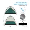 Camping Dome Tent for 2/3/4/5 people, waterproof, spacious, portable backpack tent