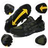 JIEMIAO Men Hiking Shoes Non-Slip Breathable Tactical Combat Army Boots Desert Training Sneakers Outdoor Trekking Shoes - Army Green - 47