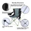 Portable Lumbar Back Camping Chairs for Outdoors - As pic show - Style A