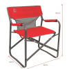Outpost Breeze Folding Deck Chair  - Red