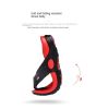 Men's flip-flops; breathable beach shoes; massage soles; men's sandals - Black - 45