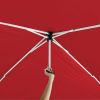10' x 10' Simple Push Straight Leg Canopy (100 Sq. ft.) - 10' x 10' Red