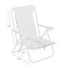 Backpack Beach Chair Folding Portable Chair - Blue